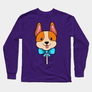 Corgi Cake Pop Long Sleeve T-Shirt